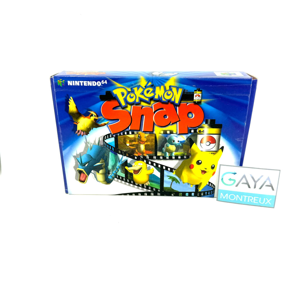Jeu Nintendo 64 - Pokémon Snap (Complet)
