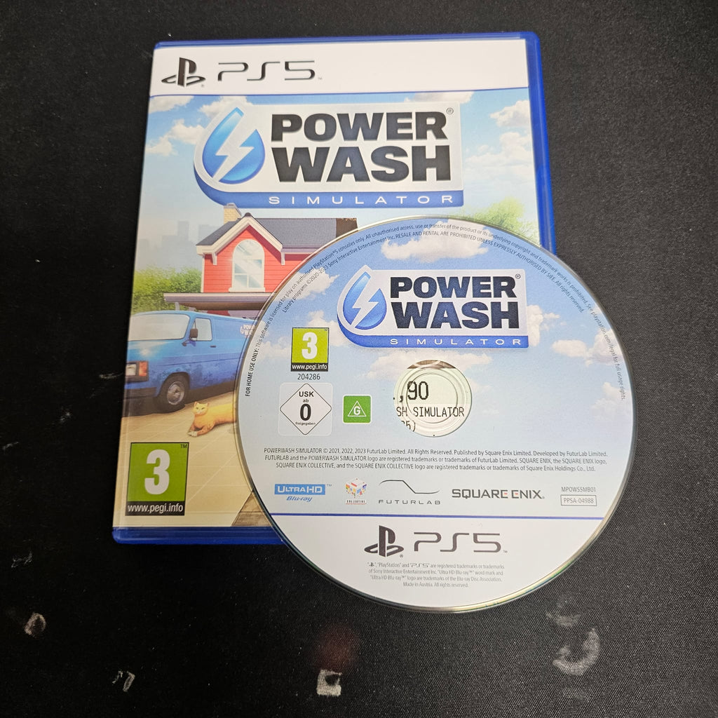 Jeux ps5 Power Wash simulator