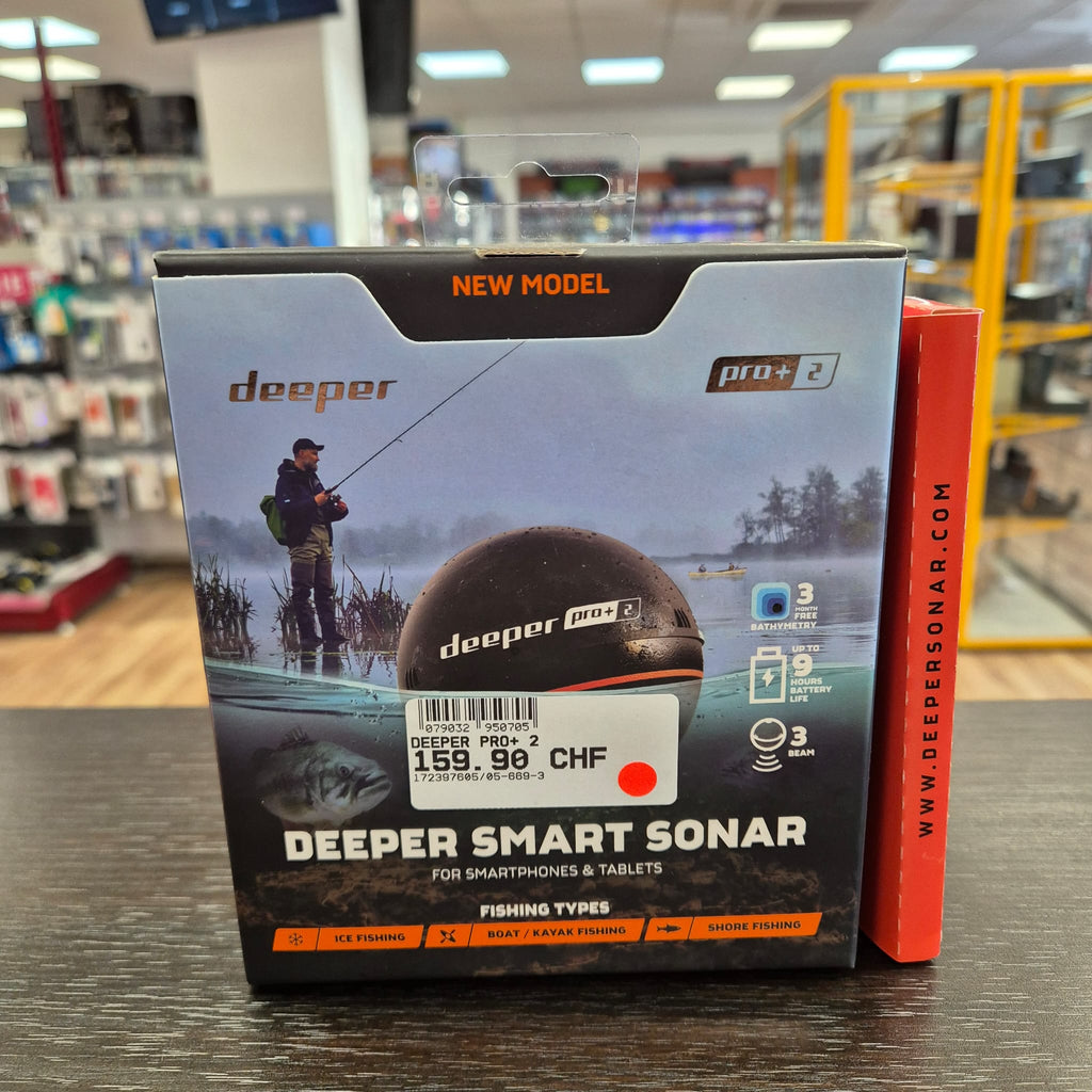 Sonar de Pêche  Deeper Smart Sonar  Deeper Pro+ 2