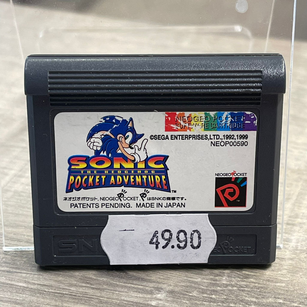 Jeu Neo Geo pocket - Sonic Pocket Adventure