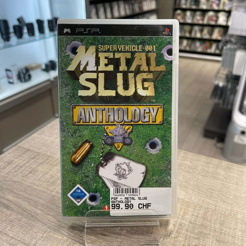 Jeu PSP - Metal Slug Anthology  + notice