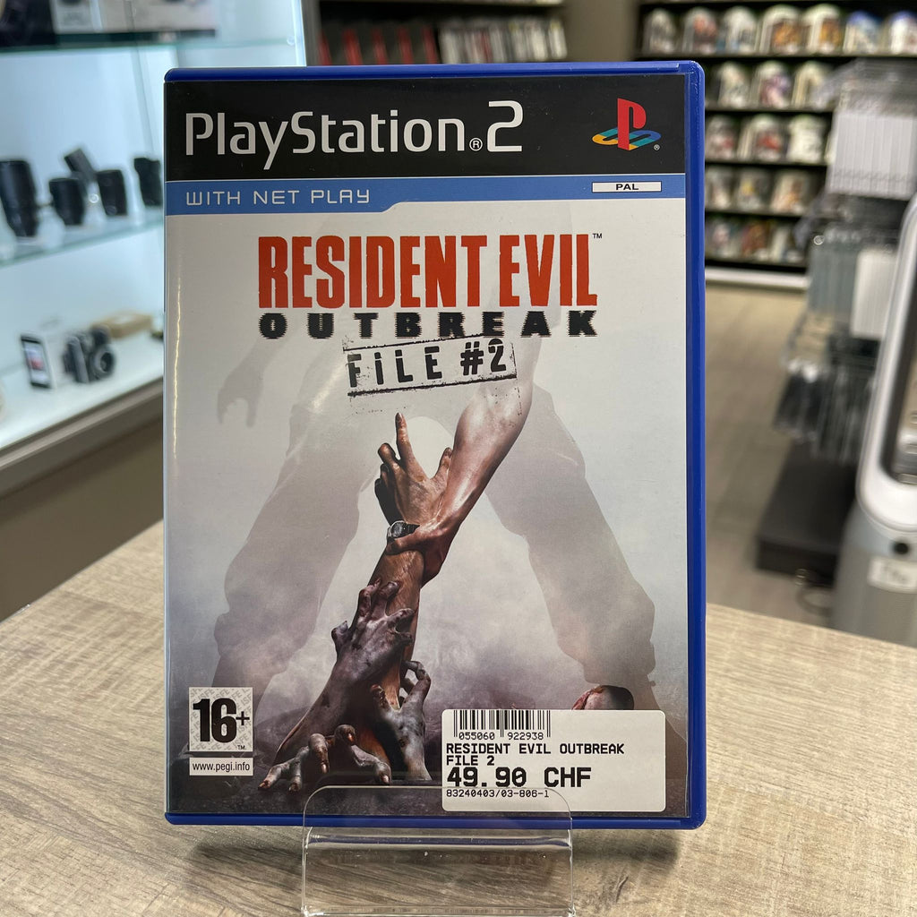 Jeu PS2 - Resident Evil Outbreak File #2 Complet