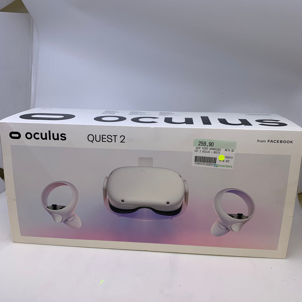 Oculus Quest 2 + boîte