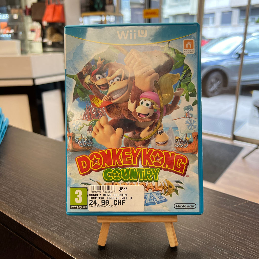 JEU Wii U - Donkey Kong Country Tropical Freeze