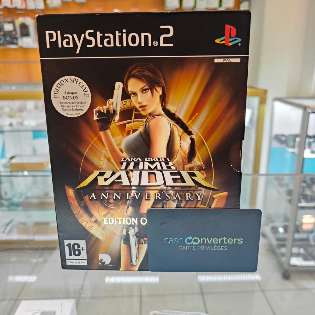 Jeu PS2: Lara Croft - Tomb Raider - Anniversary - Edition Collector