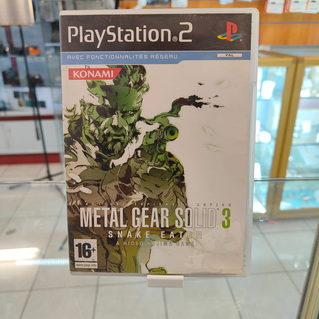 Jeu PS2: Metal Gear Solid 3 - Snake Eater