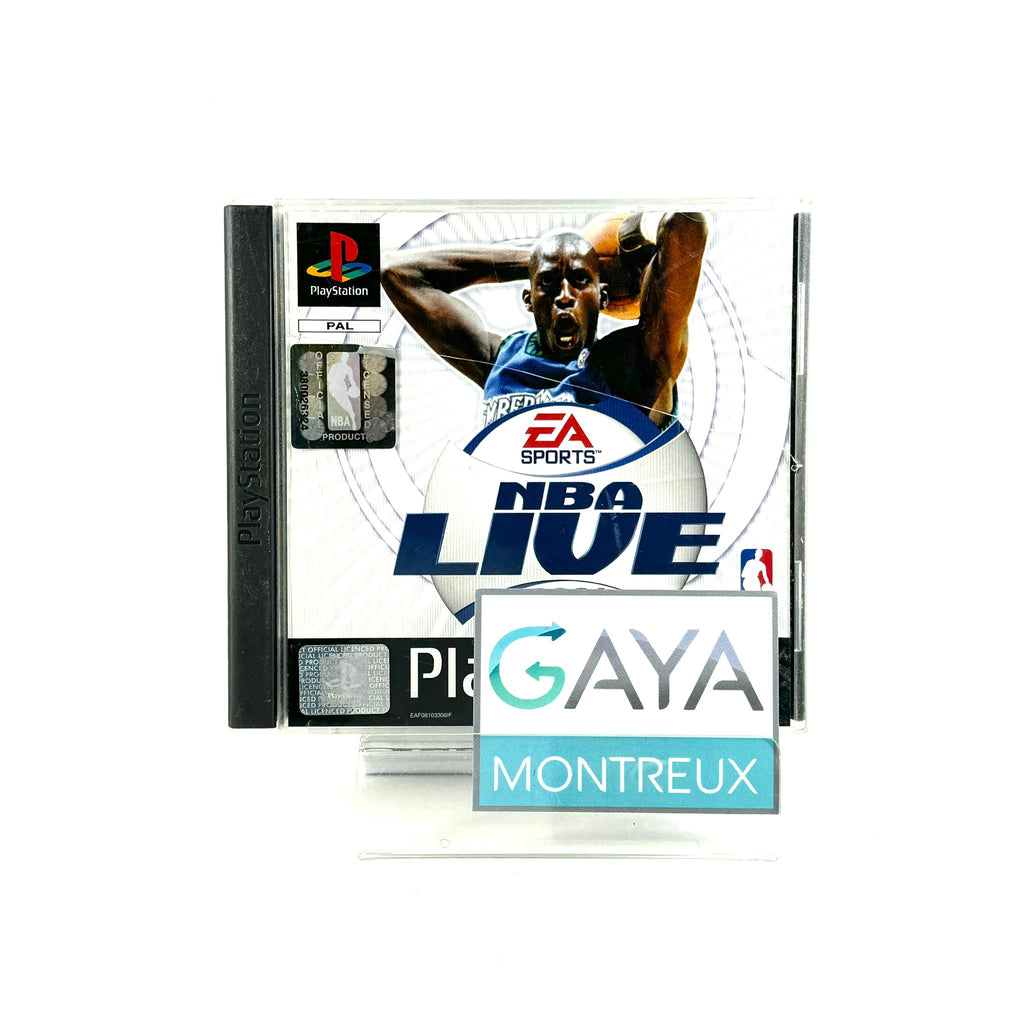 Jeu PS1 - NBA Live 2001
