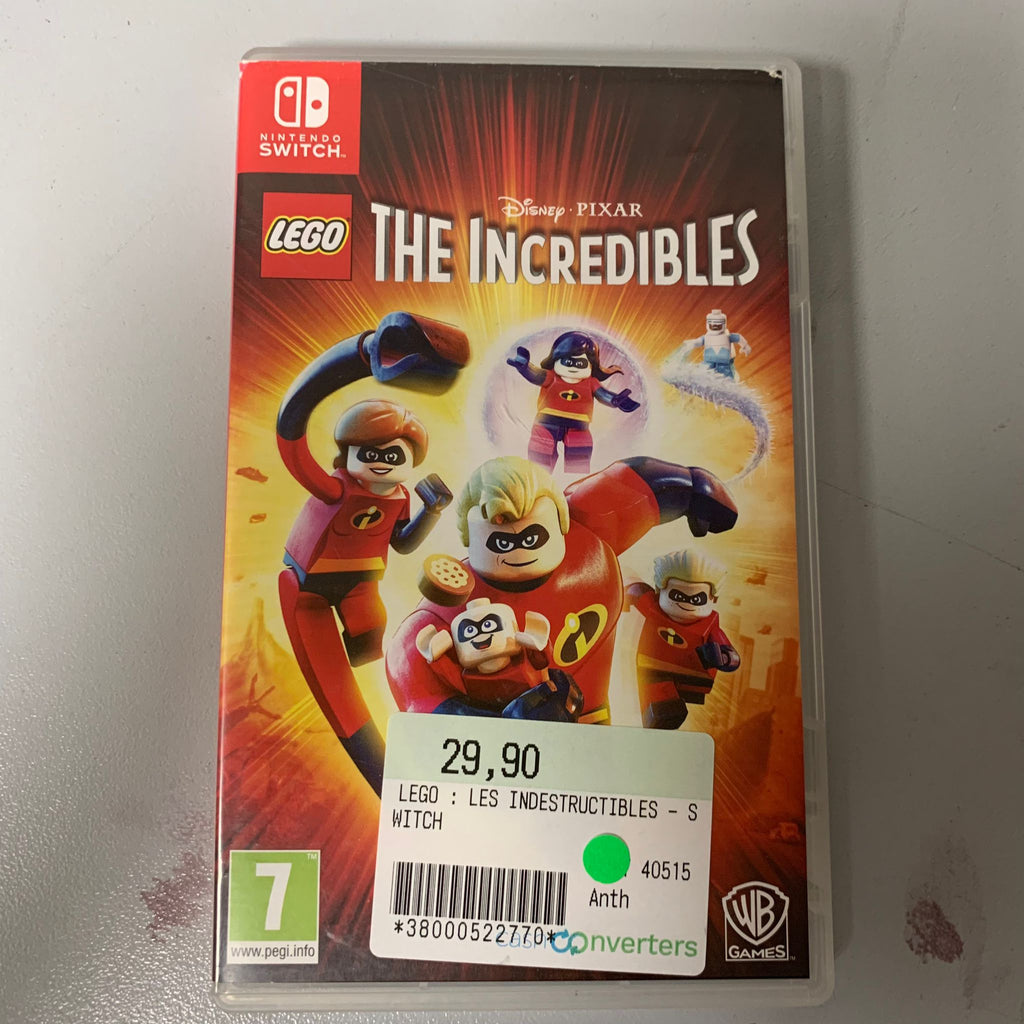 JEU Switch - Lego les indestructibles