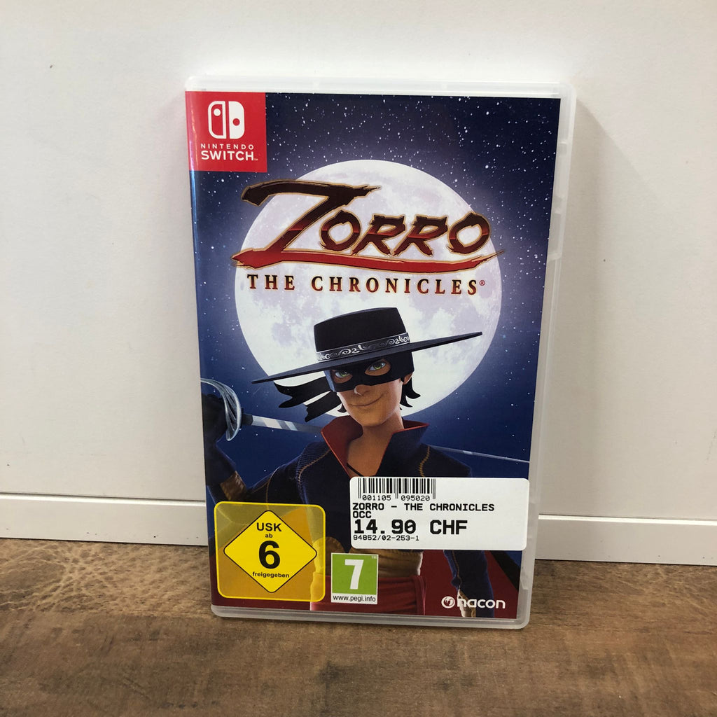 Jeu Switch - Zorro The Chronicles