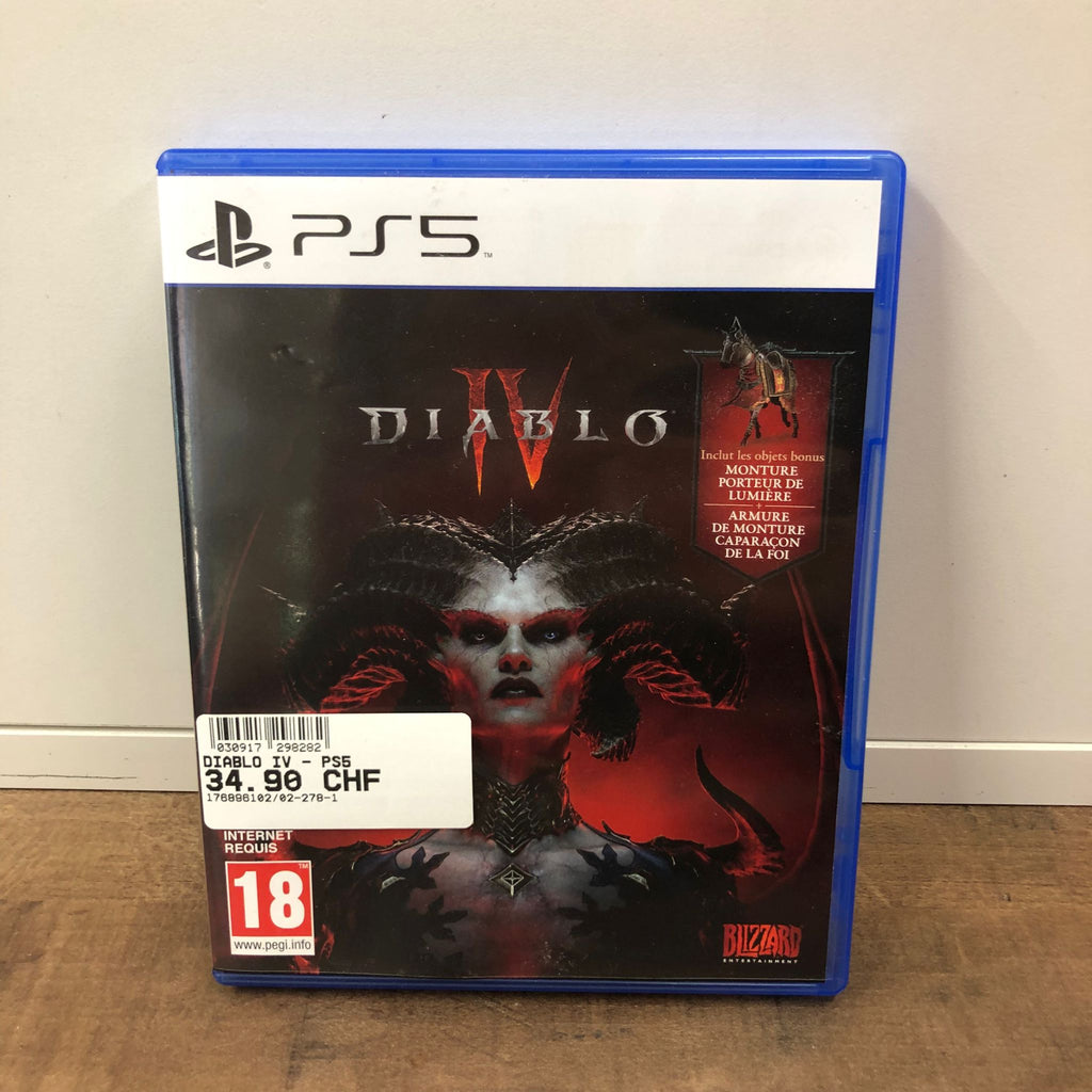 Jeu PS5 - Diablo IV