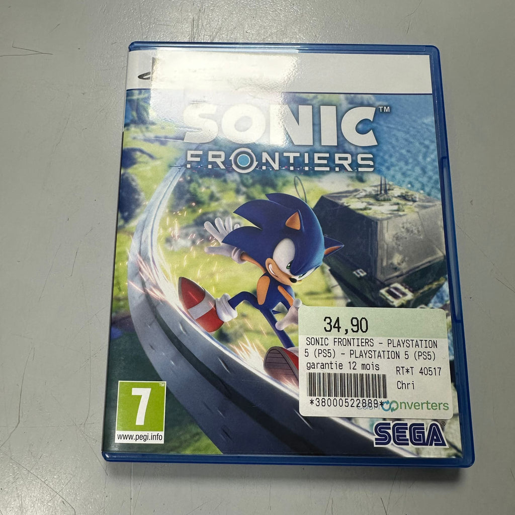 Jeu Ps5  Sonic Frontiers