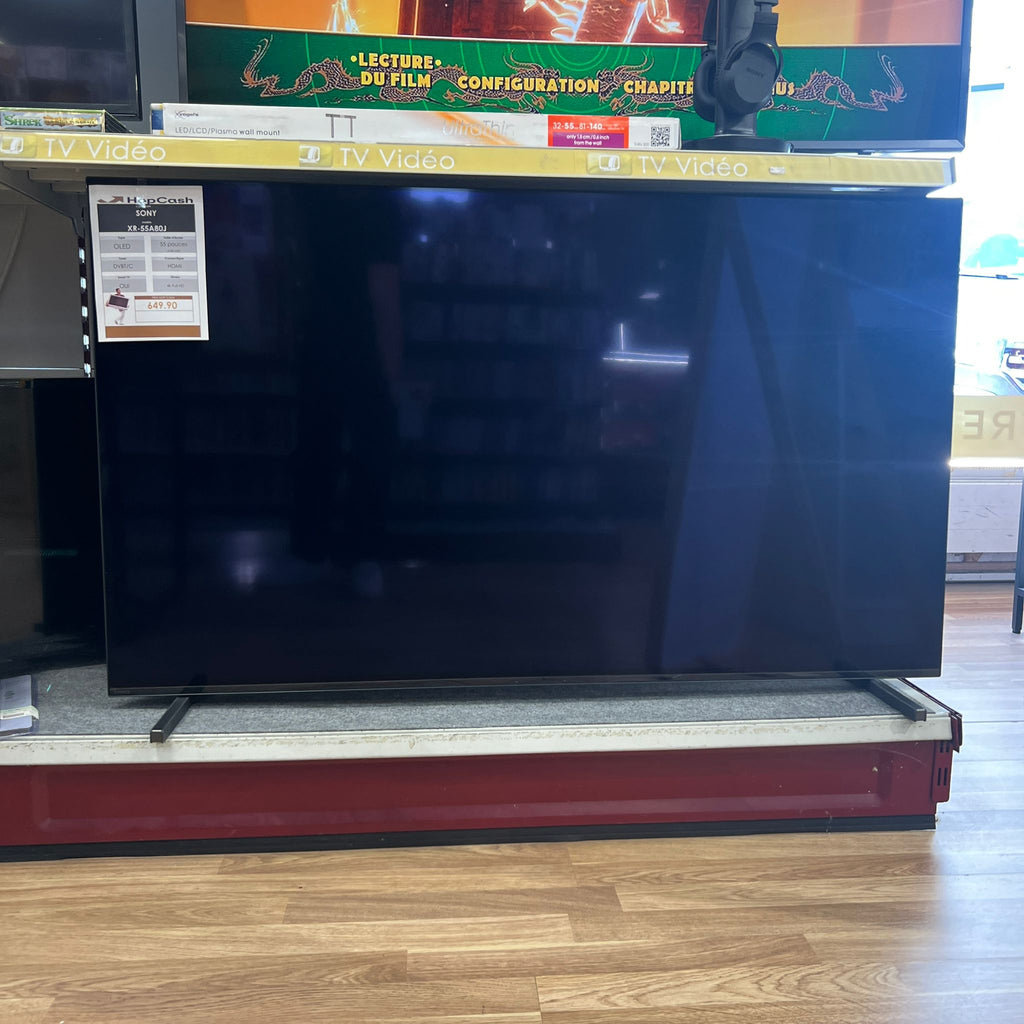 Télévision Sony 4k OLED XR-55A80J