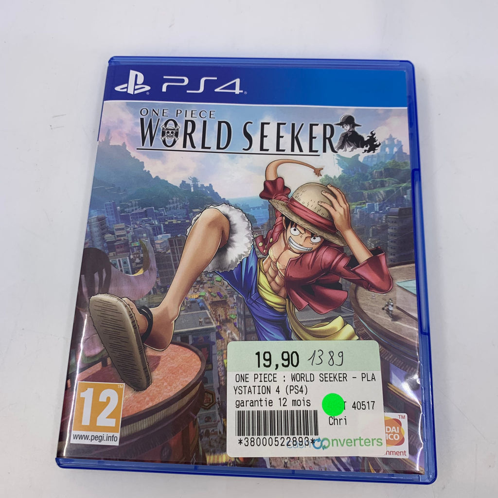 JEU PS4 One piece world seeker