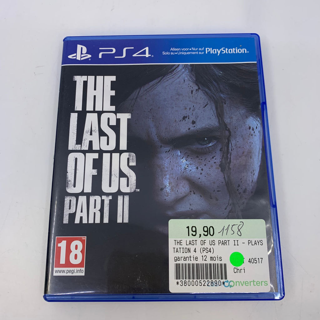 JEU Ps4 The last of us part II