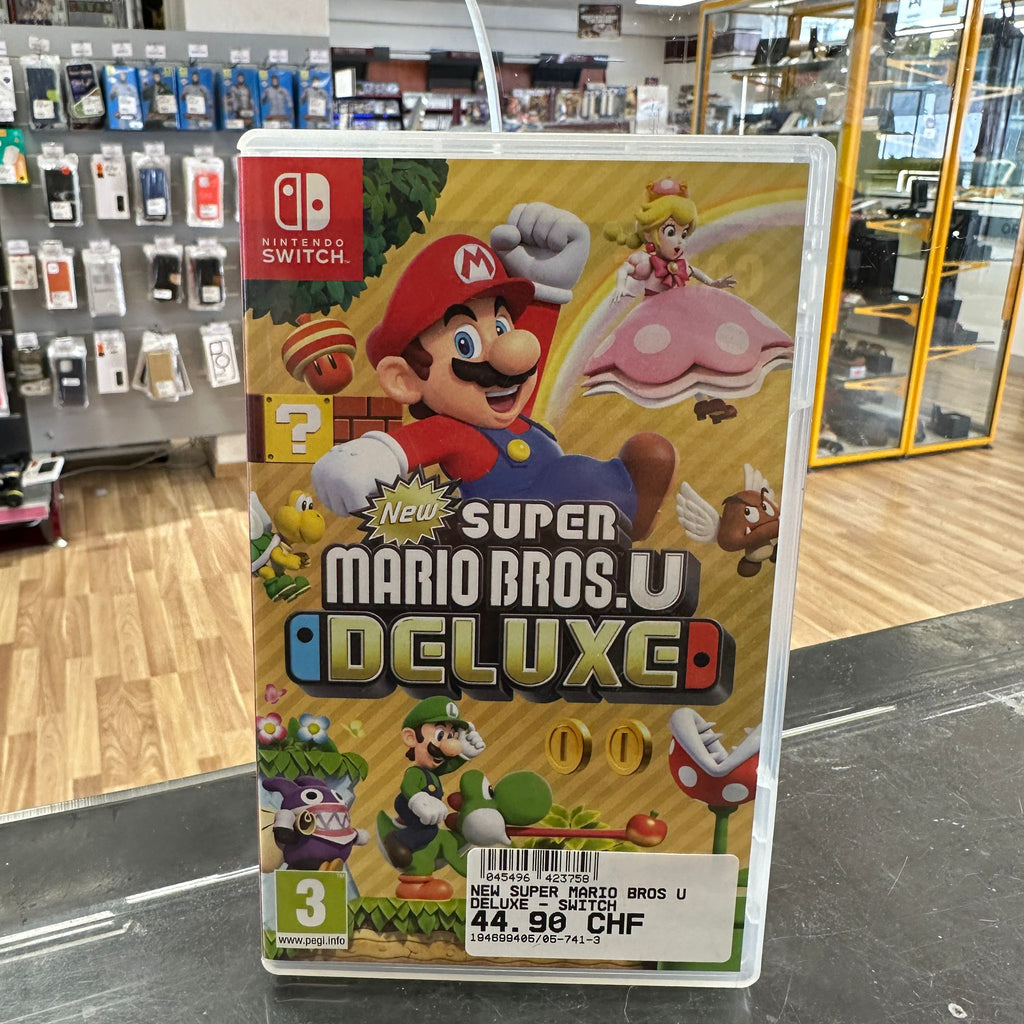 Jeux Switch Super Mario Bros U Deluxe