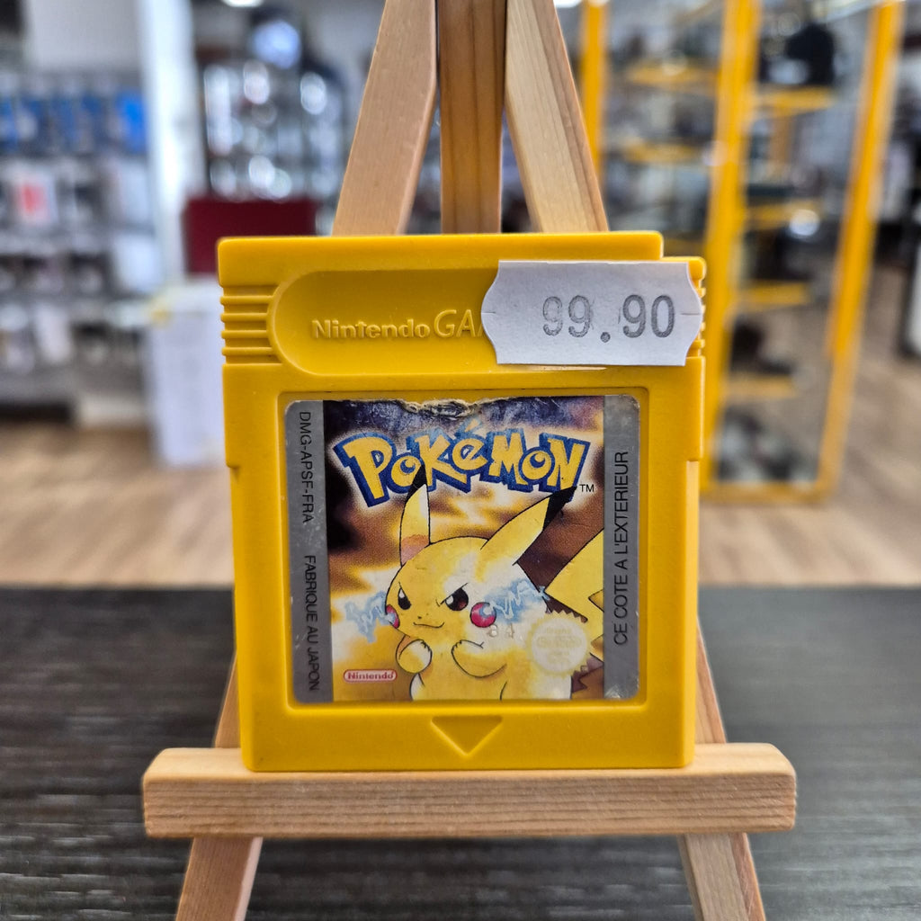 Jeu GameBoy Pokemon Jaune