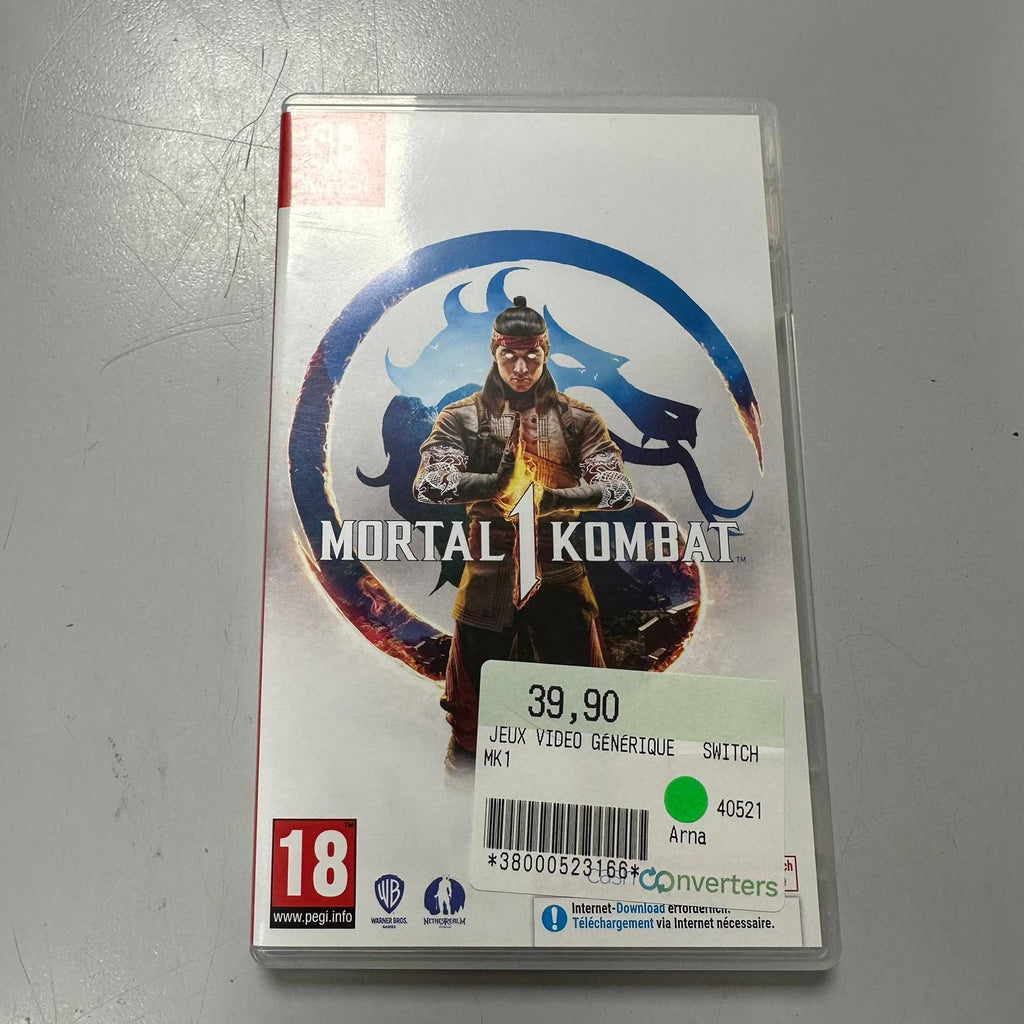 Jeu switch - Mortal Kombat 1