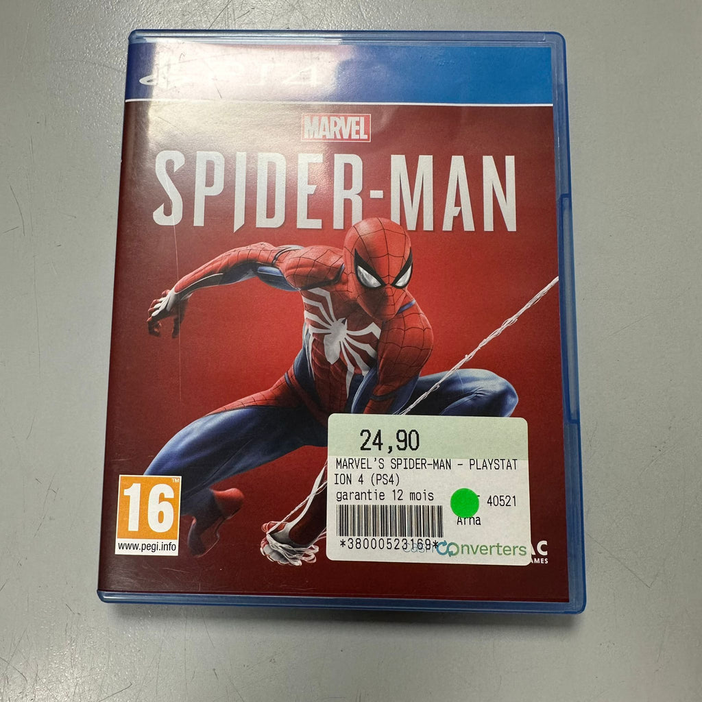 Jeu ps4 Marvel’s spiderman