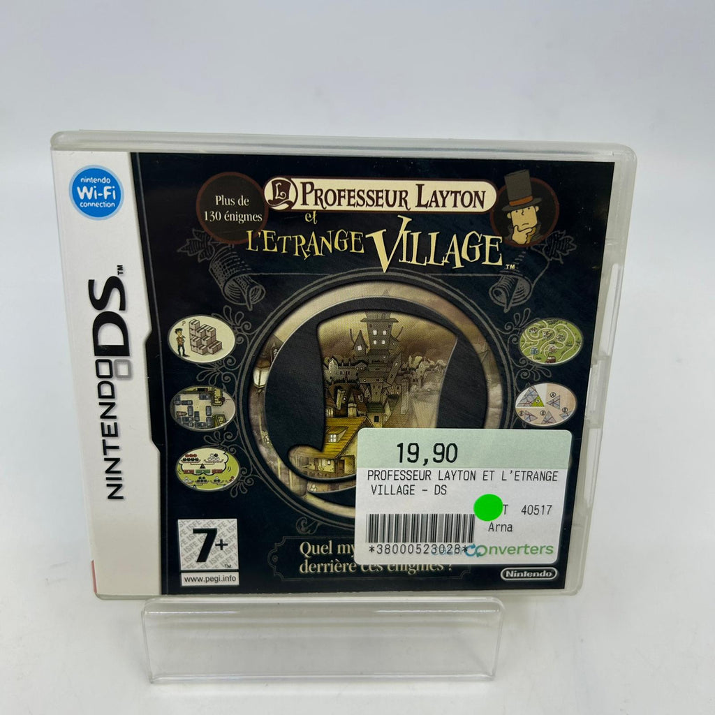 JEU Nintendo DS - Le professeur Layton et l’étrange village