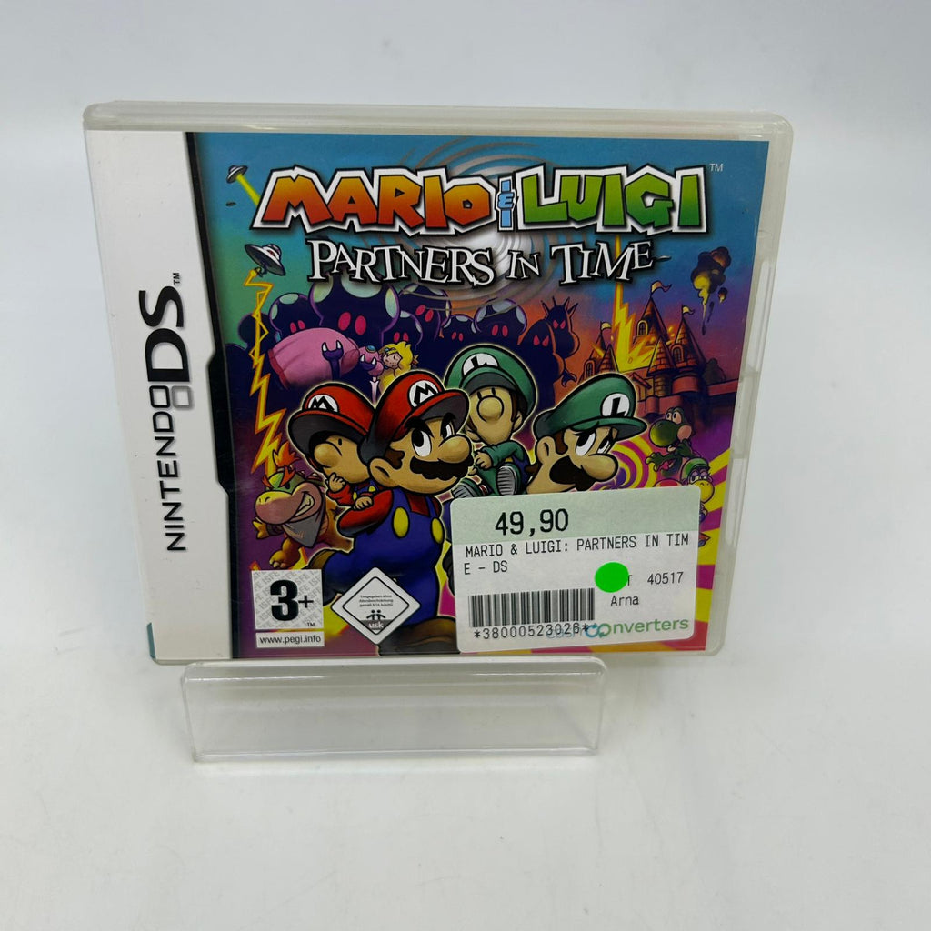 JEU Nintendo DS - Mario & Luigi : Partners in Time