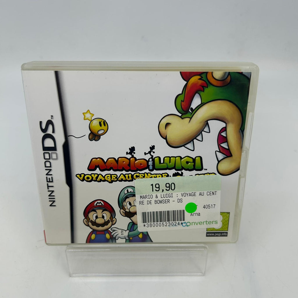 JEU Nintendo DS - Mario & Luigi : Voyage au centre de Bowser