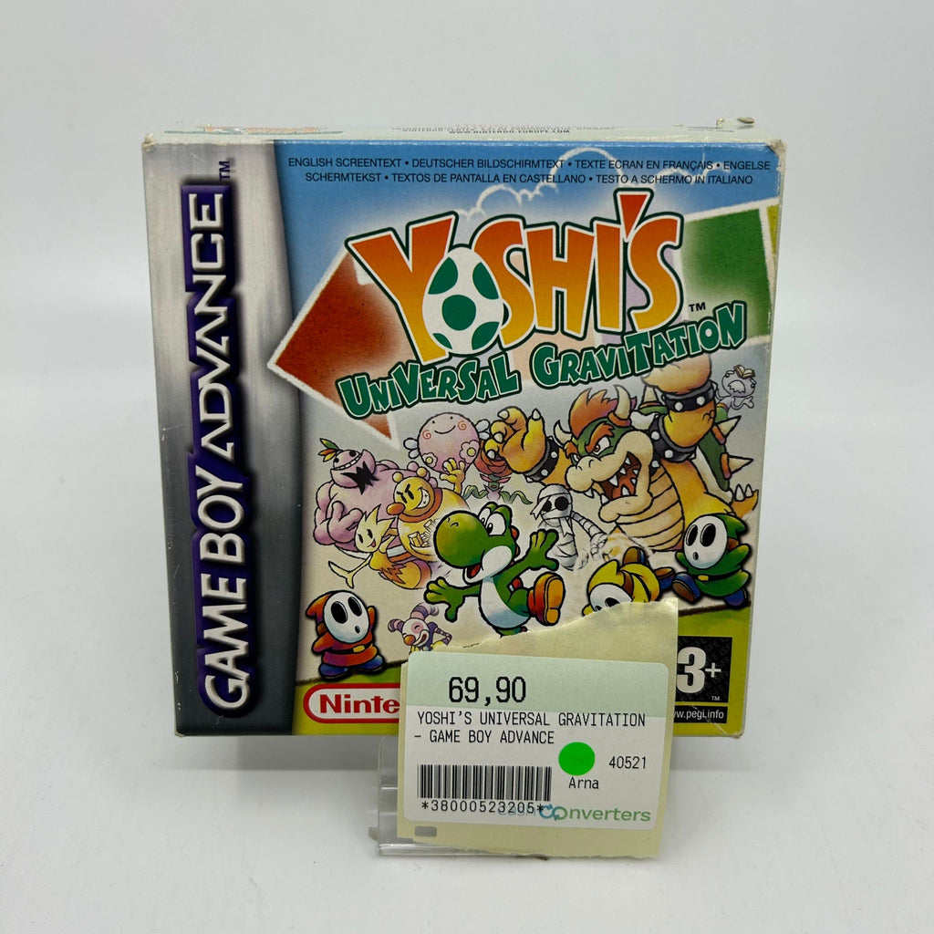 JEU Nintendo GameBoy Advanced - Yoshi’s Universal Gravitation