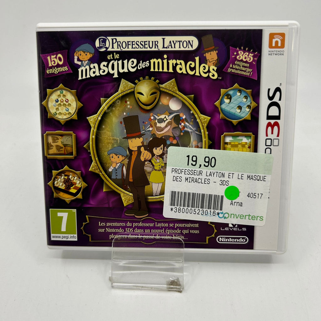 JEU 3DS - Professeur Layton : Et le masque des miracles