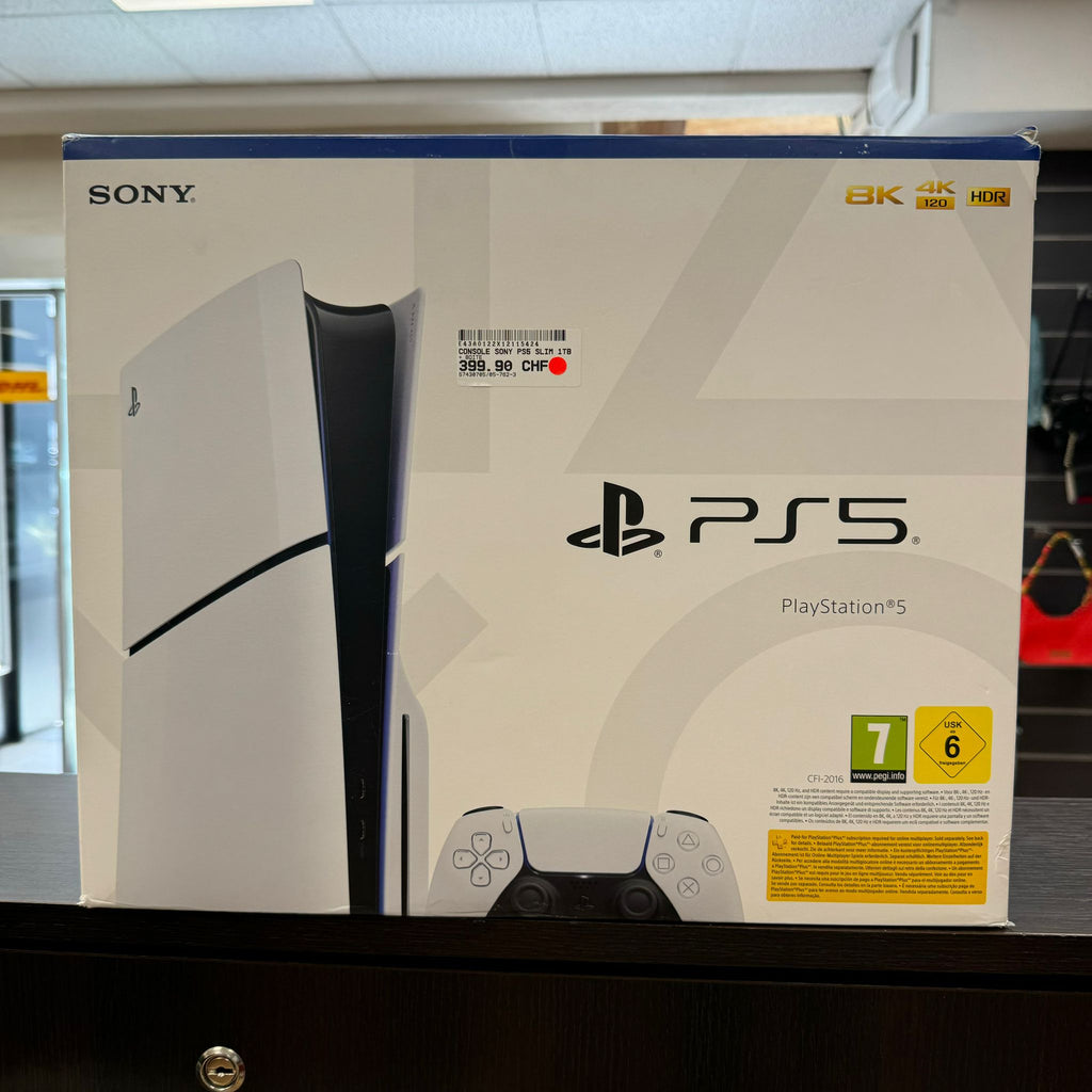 Console PS5 Slim + Lecteur 1TB