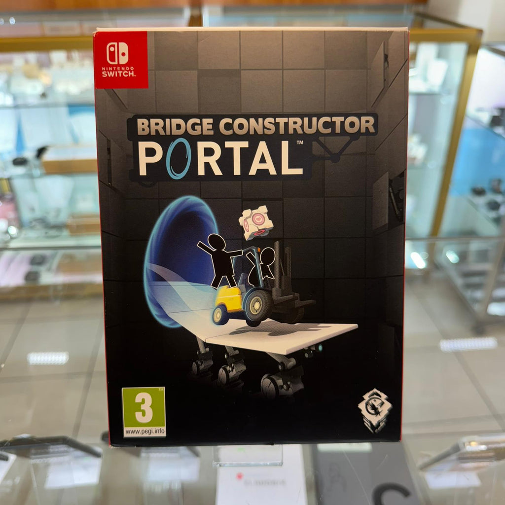 Jeu Switch - Bridge Constructor Portal, collector edition