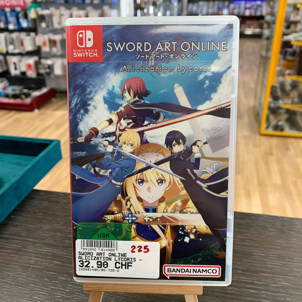 Jeux Switch  Sword Art Online Alicization Lycoris