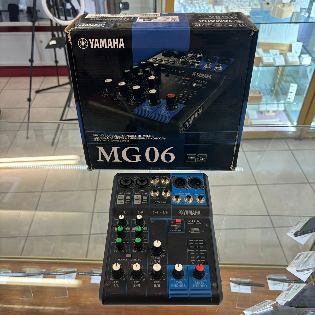 Table De Mixage Yamaha MG 06