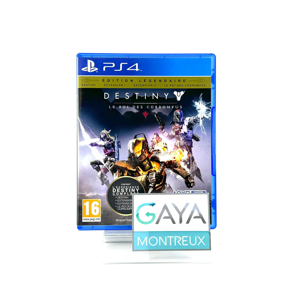 Jeu PS4 - Destiny Le Roi des Corrompus