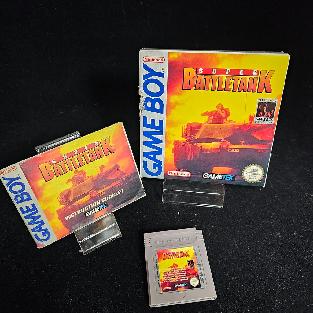 Jeux game boy  Super battletank + crystal box