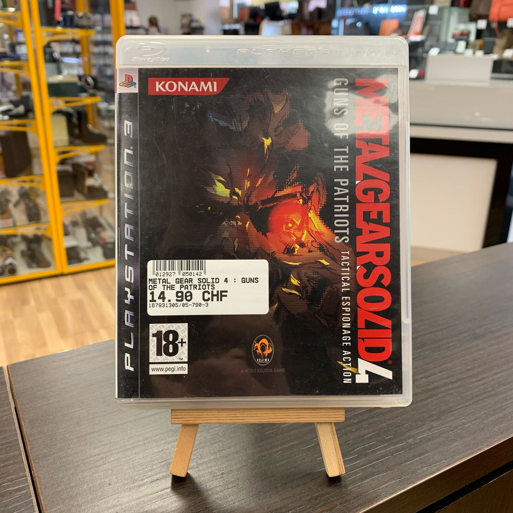 Jeu PS3 : Metal Gear Solid 4 - Guns of the Patriots