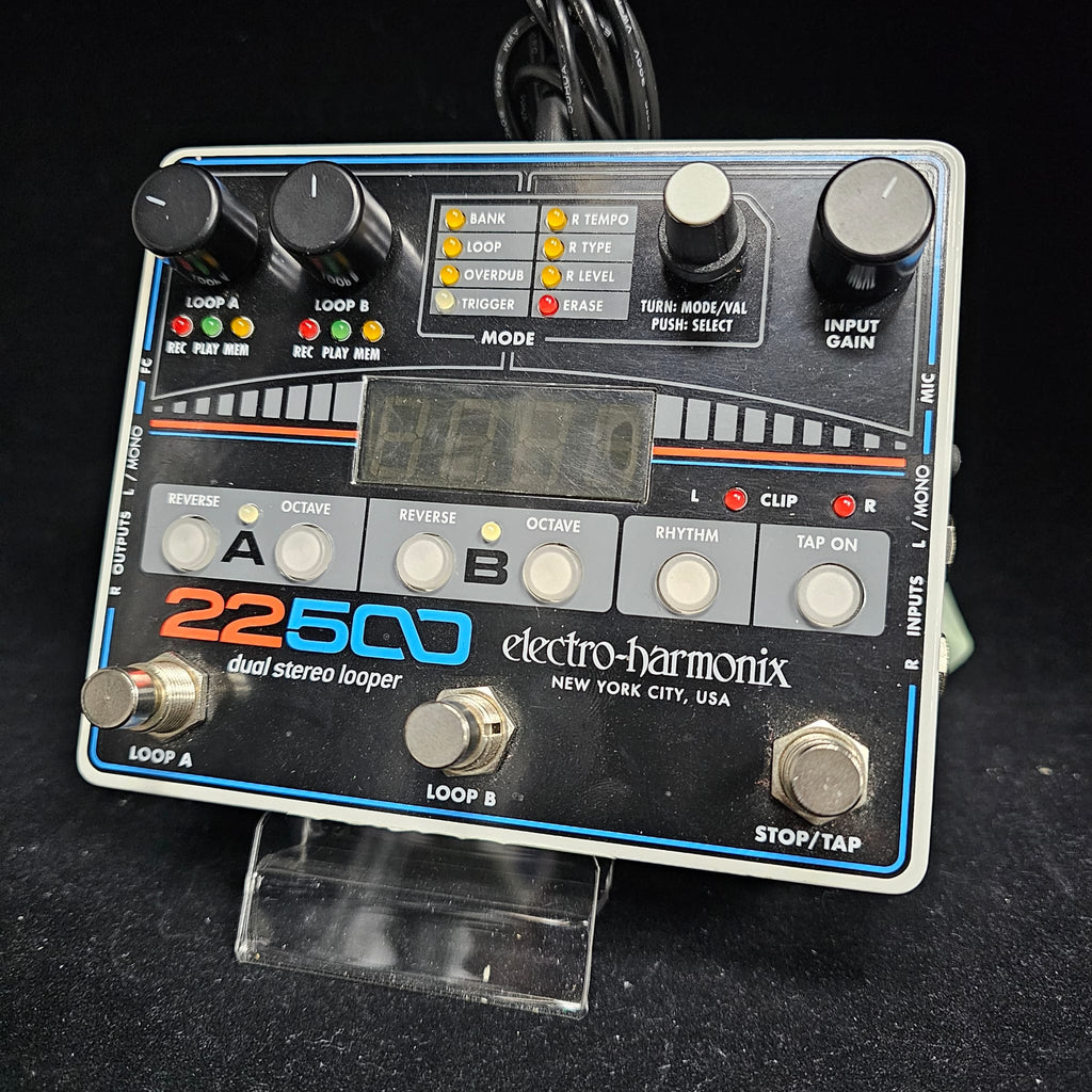 Pédale d'effet Electro harmonix 22500 dual stereo looper + alim