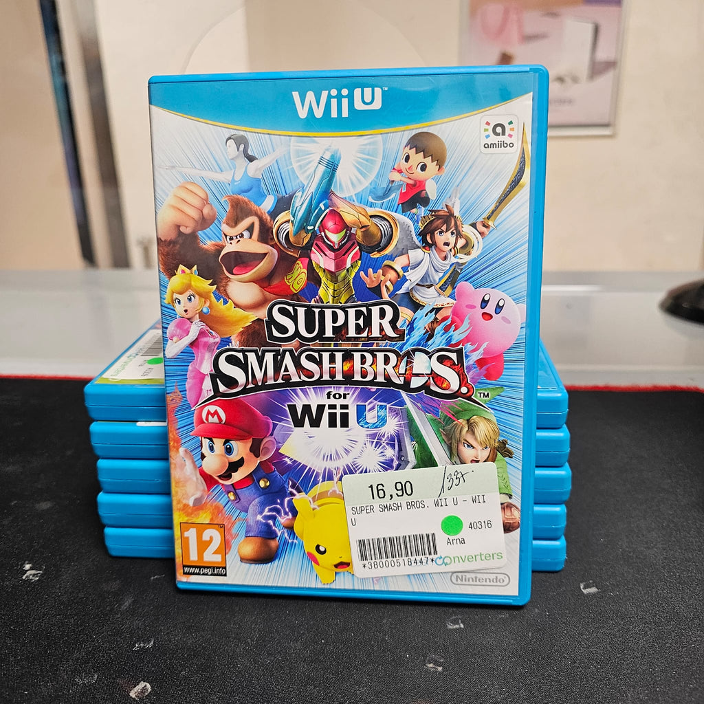 Jeux wiiU  Super smash bros