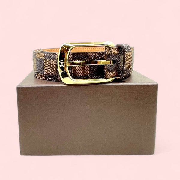 Ceinture Louis Vuitton Ellipse T: 90/36 cm + Boîte