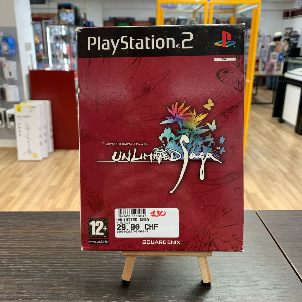 Jeu PS2 - Unlimited Saga + notice