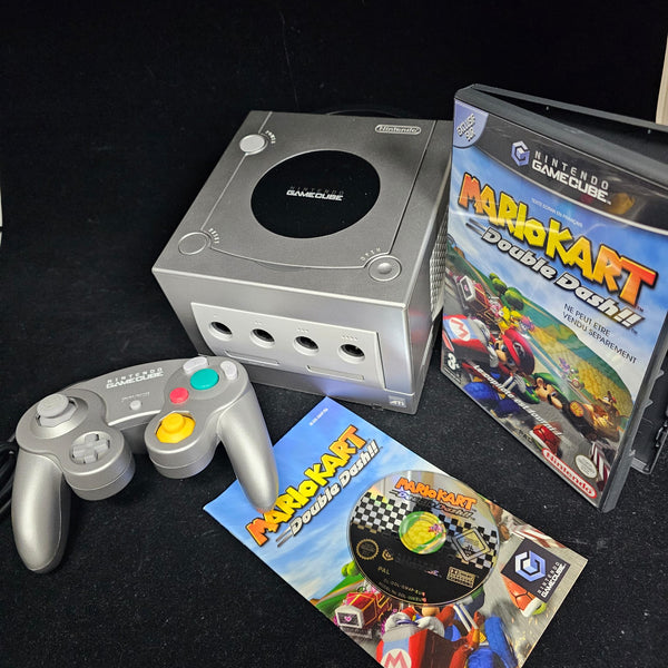 Console Nintendo Gamecube pak platine mariokart double dash + jeux