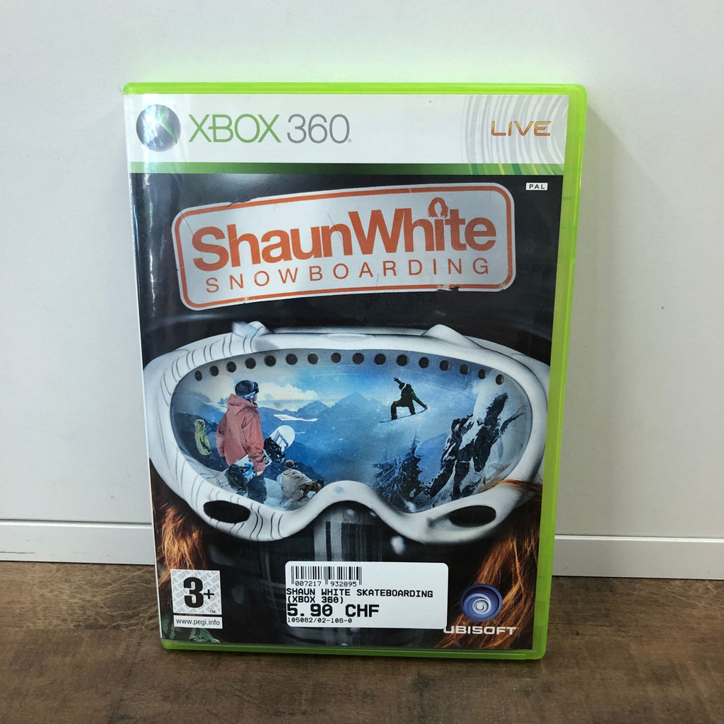 Jeu Xbox 360 - Shaun white Snowboarding