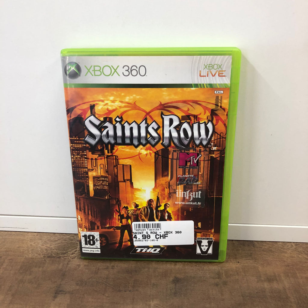 Jeu Xbox 360 - Saints row