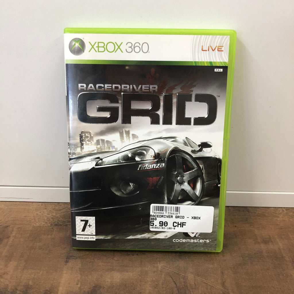 Jeu Xbox 360 - RaceDriver Grid