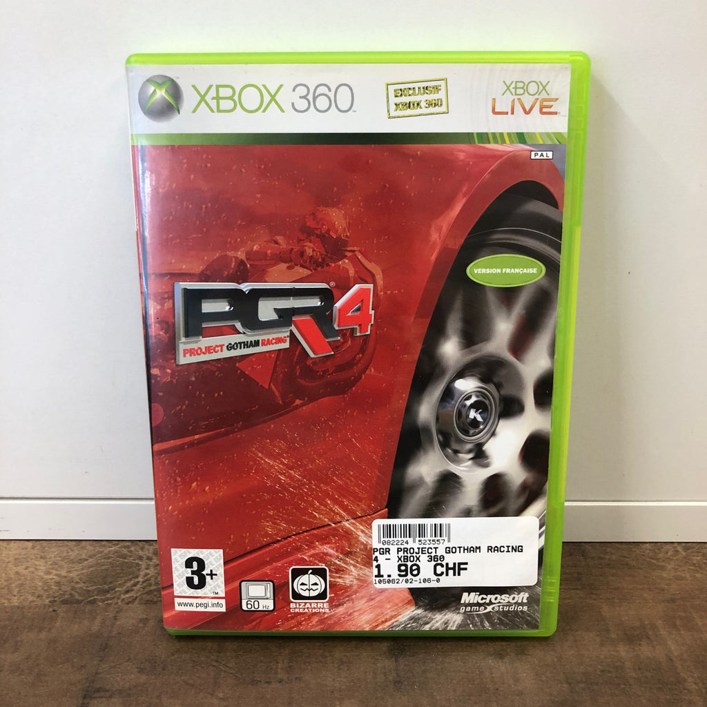 Jeu Xbox 360 - Project Gotham Racing 4