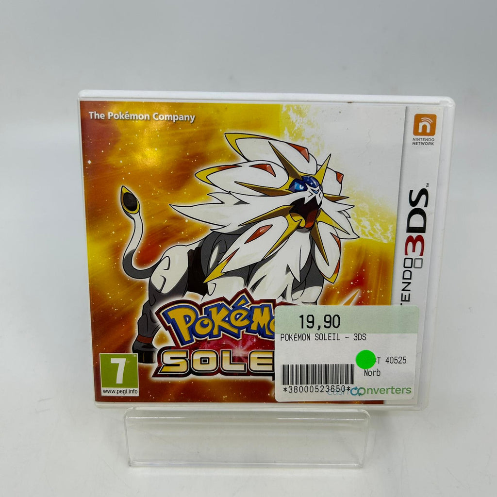 Jeu Nintendo 3DS Pokémon Soleil