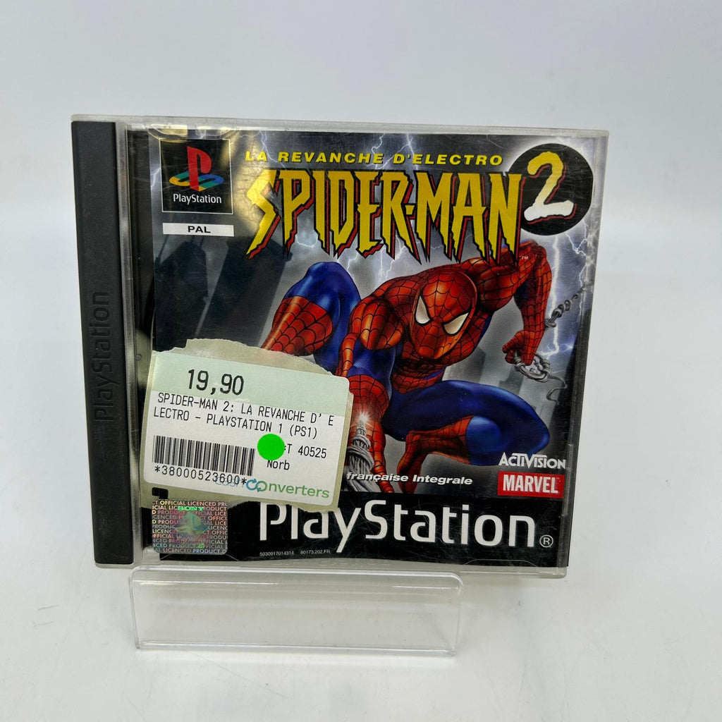 Jeu PlayStation 1 Spider Man 2 :  La revanche d’Electro