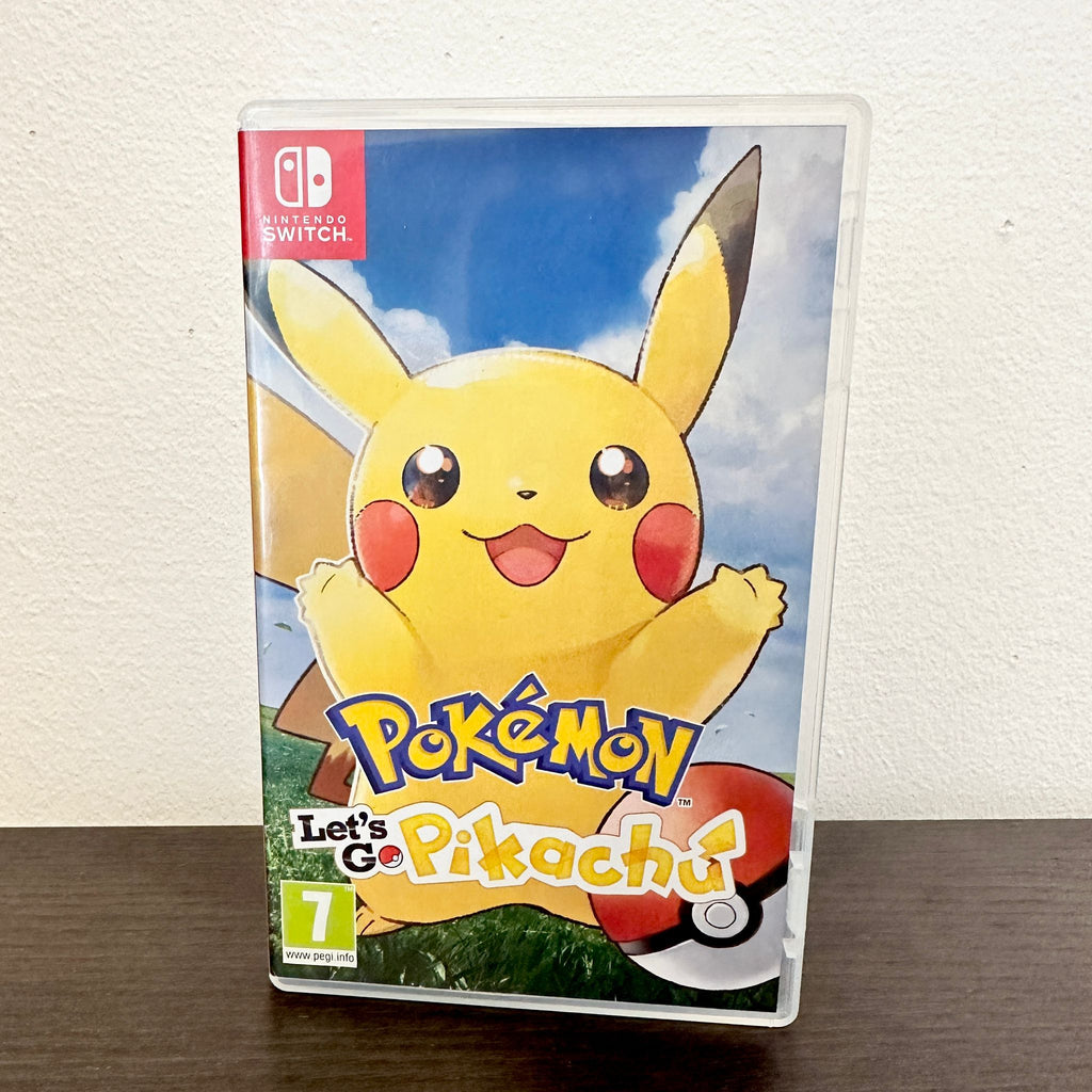 JEU SWITCH POKÉMON LET’S GO PIKACHU