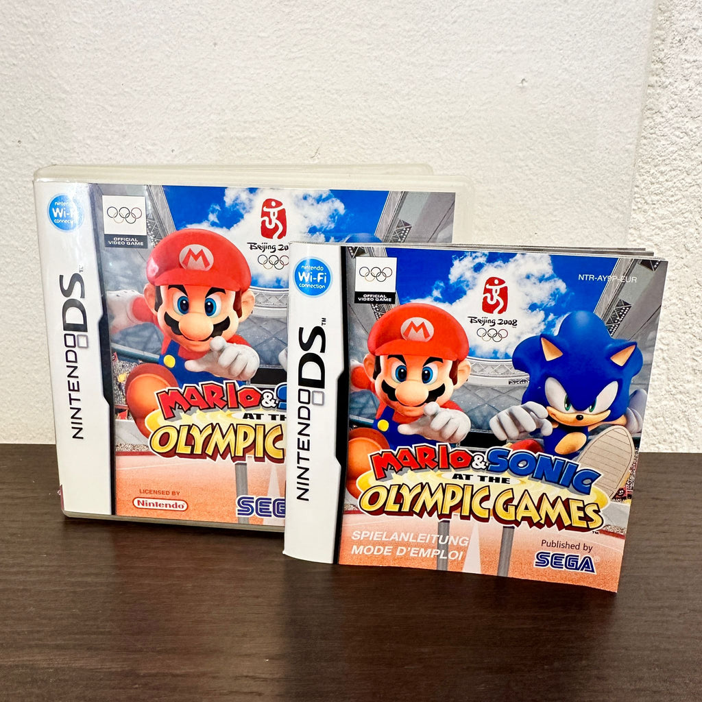 JEU DS MARIO & SONIC AU JEUX OLYMPIQUES + Notice