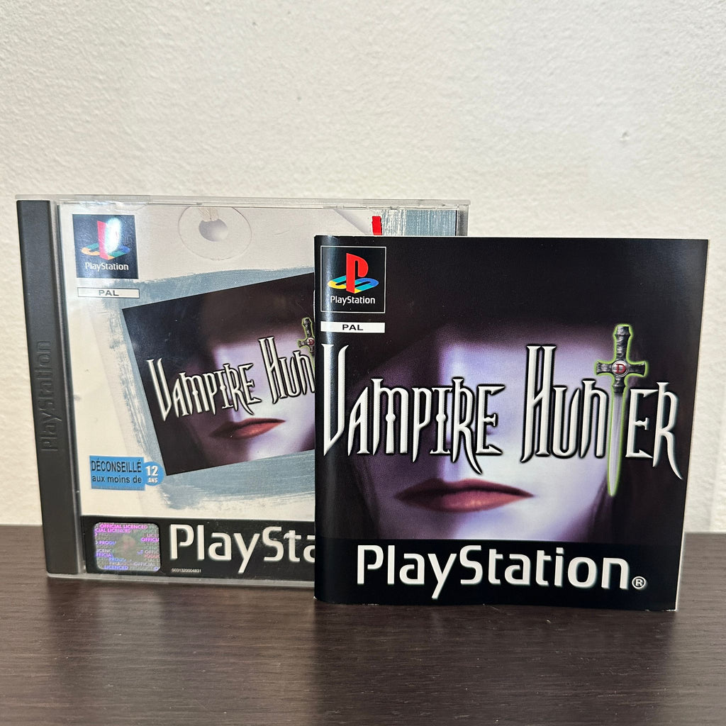 JEU PS1 VAMPIRE HUNTER + Notice