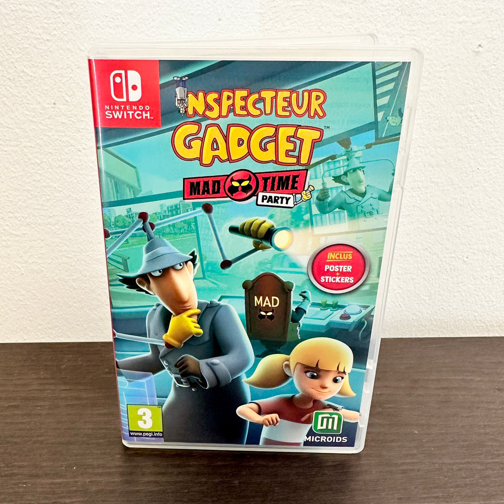 JEU SWITCH INSPECTEUR GADGET MAD TIME PARTY