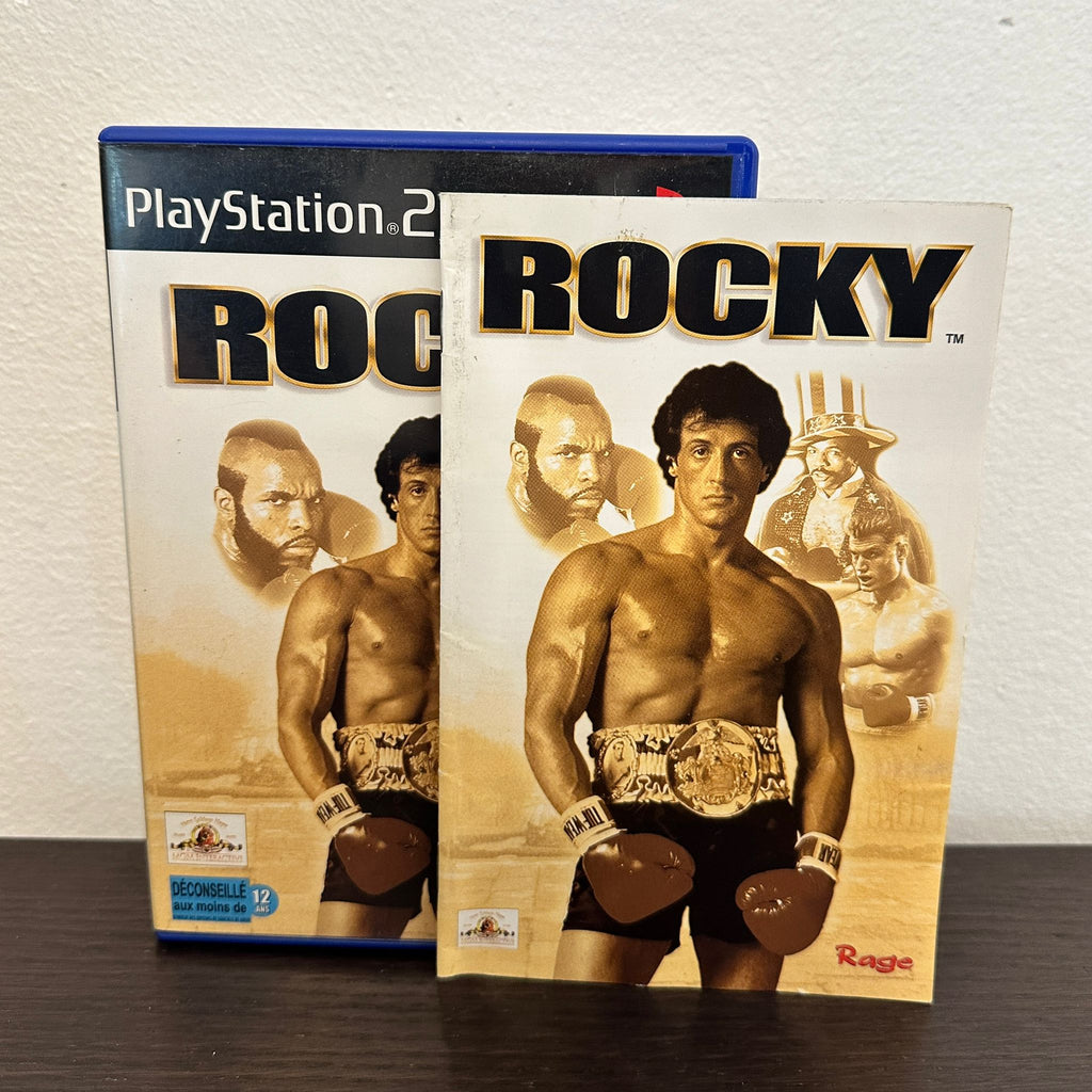 JEU PS2 ROCKY + Notice